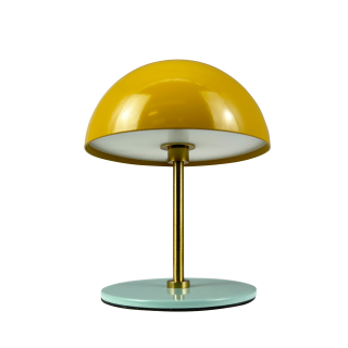 ALONG LED Minibordlampe curry-turkis - Æske med 2 stk.
