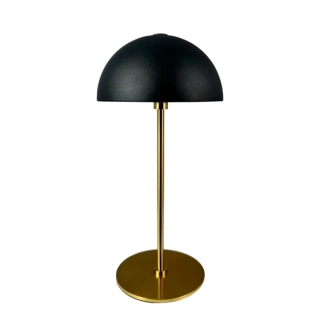 ALONG LED Minibordlampe Sort/Messing - Dyberg Larsen