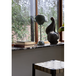 Flowerpot VP3 Stone Blue Bordlampe - &Tradition