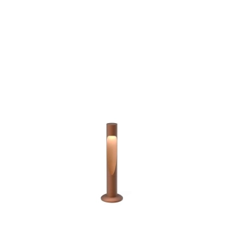Flindt Garden Kort LED 2700K m/base Corten - Louis Poulsen