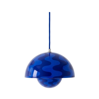 Flowerpot VP1 Pendel Cobalt Blue/Twilight Blue 