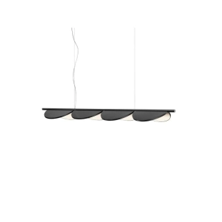 Almendra Linear Antracit S4 Pendel - Flos 