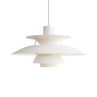 PH 5 Pendel Monokrom Hvid - Louis Poulsen 