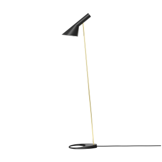 AJ Gulvlampe Sort/Messing - Louis Poulsen 