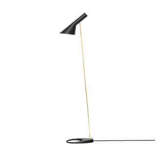 AJ Gulvlampe Sort/Messing - Louis Poulsen 