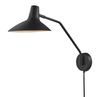 Darci Væglampe Sort - Design For The People