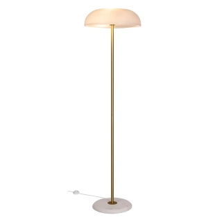 Glossy Gulvlampe Hvid - Design For The People