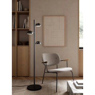 Nomi Gulvlampe Sort - Design For The People