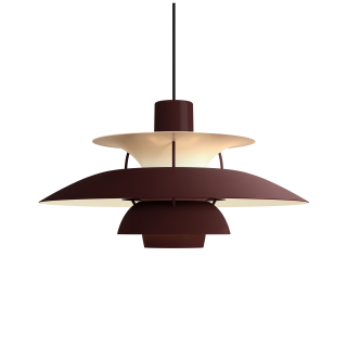 PH 5 Pendel Monokrom Burgundy - Louis Poulsen