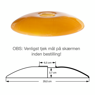 PH 3/2 ravfarvet glasskærm