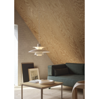 PH 5 Pendel Monokrom Pale Pewter - Louis Poulsen