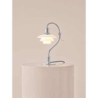 PH 2/2 Spørgsmålstegn Krom Bordlampe - Louis Poulsen