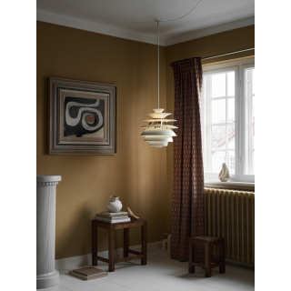 PH Snowball Dusty Green / Krom Pendel - Louis Poulsen 