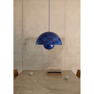Flowerpot VP2 Pendel Cobalt Blue / Twilight Blue 