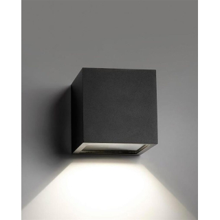 Cube Down Væglampe Sort- Light Point 