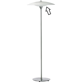 Halo Design, Baroni Gulvlampe Nederste Skærm