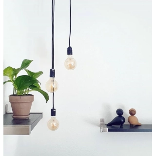 K9 Klyngependel Sort - Nielsen Light