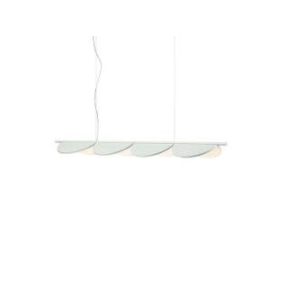 Almendra Linear Bay Blue Metallized S4 Pendel - Flos 