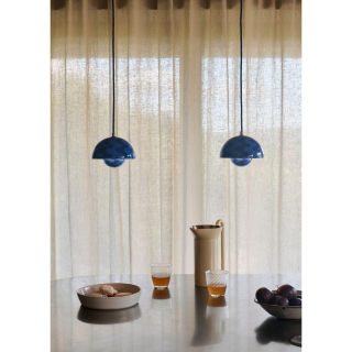 Flowerpot VP10 Cobalt Blue/Twilight Blue - &Tradition